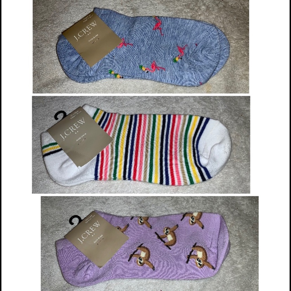 3 pair of J.Crew Socks - New with tags